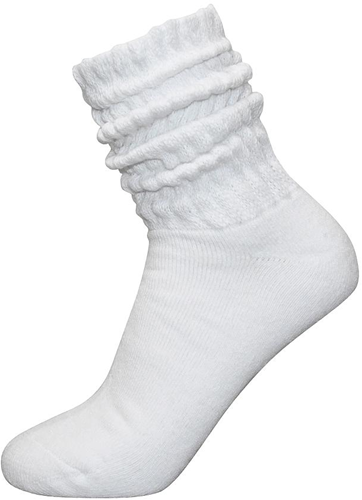 Exceptio chaussettes Slouch blanc 4-8 coton durable confort