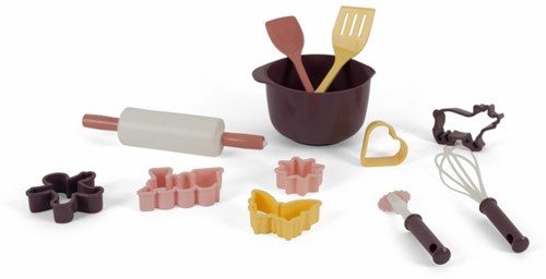 Dantoy set de pâtisserie Fairytale 12 pièces jouet durable pour enfants