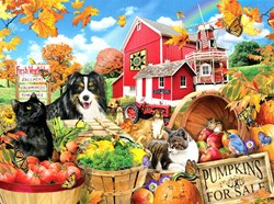 SunsOut legpuzzel boerderijvrienden 1000 stukjes puzzel plezier