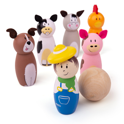 Bigjigs Skittles de la ferme