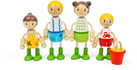 Tidlo Farmer Family Dolls