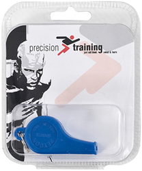 Precision scheidsrechterfluitje - kunststof sportfluit zwart