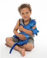 Megaform peluche jouet Manimo® lézard lesté bleu 2kg sensoriel-2