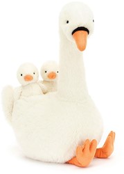 Jellycat Knuffel Featherful Zwaan