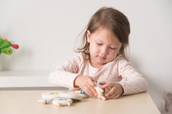 PlanToys Houten Speelgoed Schapen rijgen