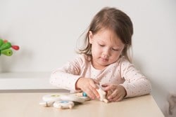 PlanToys Jouets en bois Mouton à lacet
