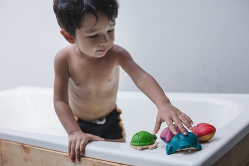 PlanToys Houten Speelgoed Zeeleven badset