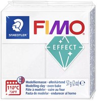 Fimo pâte à modeler Galaxy blanc 57g - pâte effet cuisson créative
