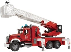 Bruder MACK brandweer kraanwagen met licht en geluid (02821)