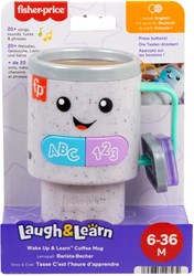 Mattel educatief speelgoed Fisher-Price Wake Up & Learn Coffee Mug multicolor