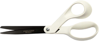 Fiskars ciseaux antiadhésifs - Ciseaux de loisirs droitier 21 cm blanc