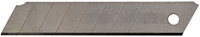 Fiskars reservemesjes 18mm voor hobbymes - 10 stuks zilver