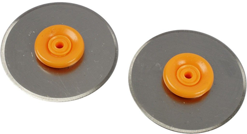 Fiskars rolmes reservemesjes 28mm voor papiersnijder oranje