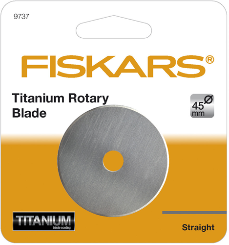 Fiskars Rolmes Titanium 45 mm - Reserve mes voor rolmes