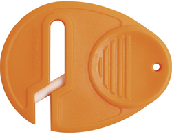 Fiskars aiguiseur de ciseaux orange - aiguiseur pour ciseaux