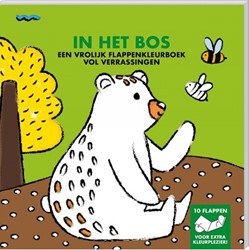 Imagebooks Flappenkleurboek - In het bos Nieuw