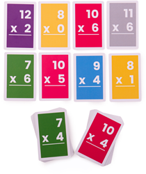 Bigjigs Flashcards Vermenigvuldigingen 7-12 (10)