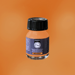 Fleur pigmentpoeder epoxy 5 gram rood - creatieve hobby verf