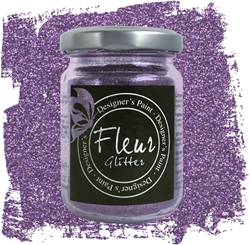 Fleur paillettes lavande 90 g pour résine époxy et loisirs créatifs