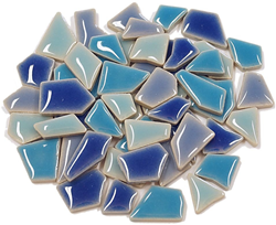 Colourful Mosaics jouet mosaïque Flip Mini Mix bleu 100 grammes