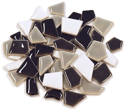Colourful Mosaics pierres mosaïque mini mix gris 100 g jouet créatif