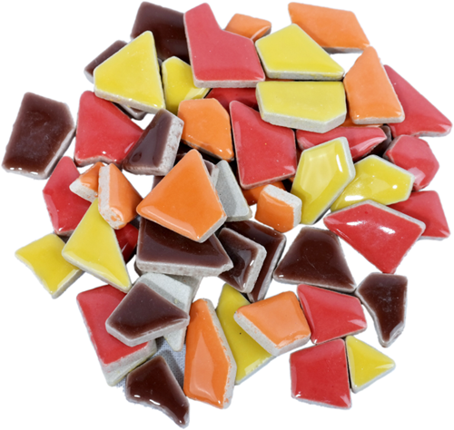 Colourful Mosaics pierres mosaïque mini Indian Summer 100 g créatif