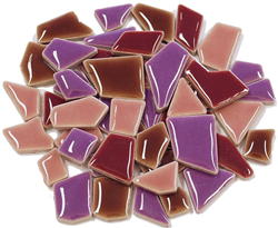 Colourful Mosaics pierres mosaïque Flip Mini Mix violet 100 g créatif