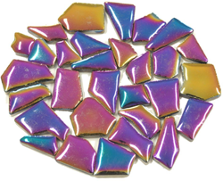 Colourful Mosaics speelgoed Flip Mini Mix Rainbow 100 gr mozaïekstenen