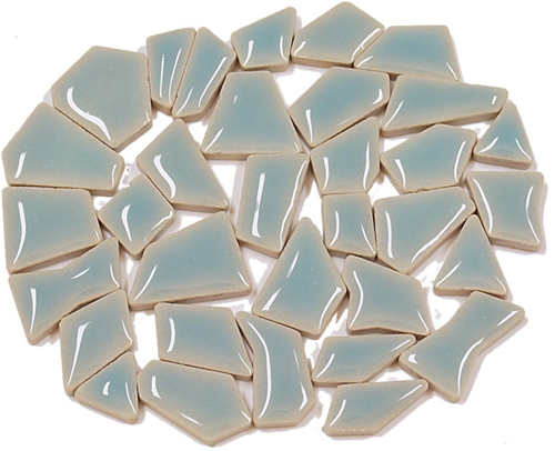 Colourful Mosaics jouet mosaïque Flip Mini Uni bleu glace 100 grammes