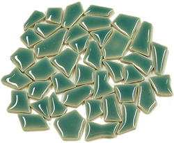 Colourful Mosaics mozaïek speelgoed Flip Mini Uni mintgroen 100 gr creatief
