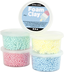 Foam Clay Extra Large, 5 Kleuren