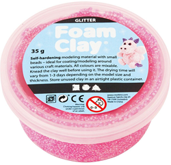 Foam Clay Foam Clay® Glitter Donker Roze 35gr