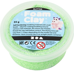 Foam Clay Foam Clay® Glitter Groen 35gr