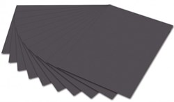 Folia papier couleur A4 130 g anthracite 100 feuilles papier créatif