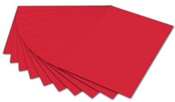 Folia papier créatif rouge A4 - 130g - 100 feuilles - papier loisirs créatifs