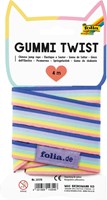 Folia springelastiek Gummi Twist 4m kleurrijk buitenspeelgoed