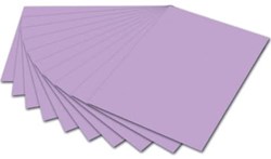 Folia papier à dessin créatif 50x70 cm 130 g 10 feuilles lilas multicolore