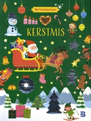 Ballon Foliestickerboek met uitkap: Kerst