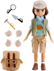 Lottie poupée chasseuse de fossiles - jouet éducatif paléontologie