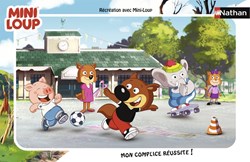 Nathan puzzle cadre Mini-Loup 15 pièces puzzle enfant
