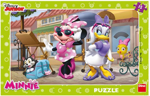 Dino Rahmenpuzzle - Minnie - 15 Teile