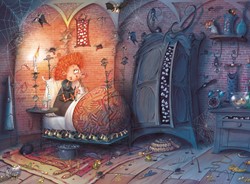 Grafika François Ruyer - Die Hexe - 2000 Teile