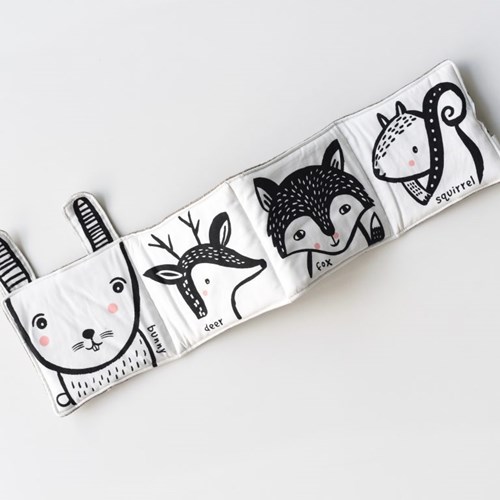 Wee Gallery Soft Book Friendly Faces – Forest