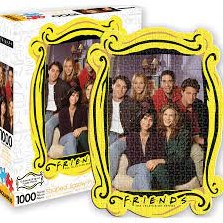 Aquarius puzzel Friends - 1000 stukjes legpuzzel voor kinderen