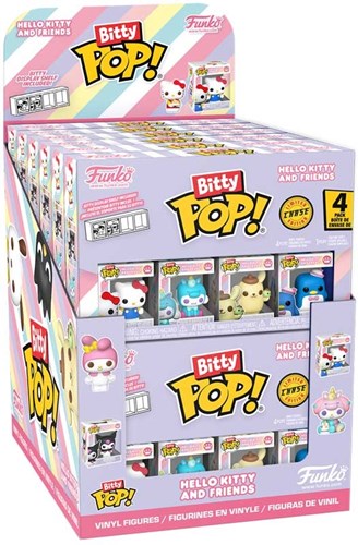 Funko Bitty Pop Sanrio speelgoedfiguren 4-pack verzamelfiguren