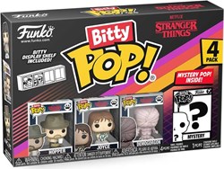 FUNKO BITTY POP: STRANGER THINGS SEASON 1 - HOPPER 4PK