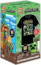 FUNKO POCKET POP! AND TEE: MINECRAFT - CREEPER