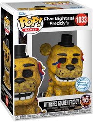 Funko FNAF popfiguur Withered Golden Freddy - verzamelitem