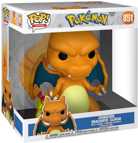 Funko Pokémon Charizard Jumbo speelfiguur - verzamelitem 25 cm