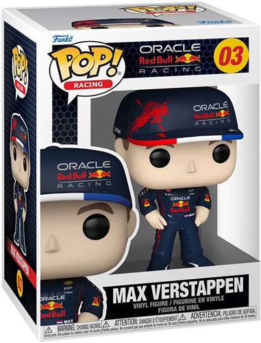 Funko Pop Max Verstappen Formule 1 Red Bull - Figurine Jouet de Collection